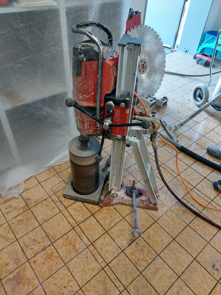 Kernbohrung im praktischen Einsatz – Beispielfoto aus einem unserer Projekte