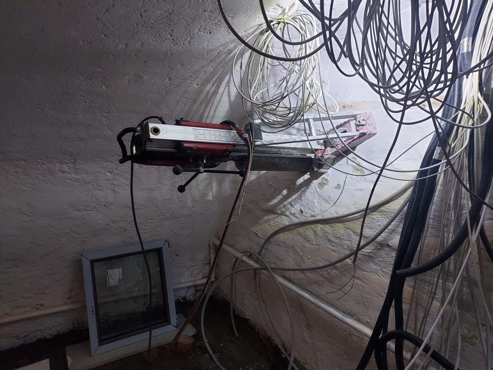 Kernbohrung im praktischen Einsatz – Beispielfoto aus einem unserer Projekte