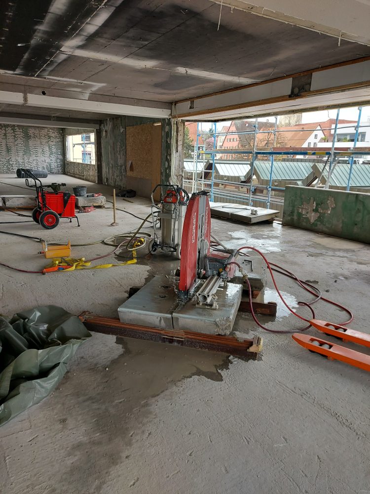 Kernbohrung im praktischen Einsatz – Beispielfoto aus einem unserer Projekte