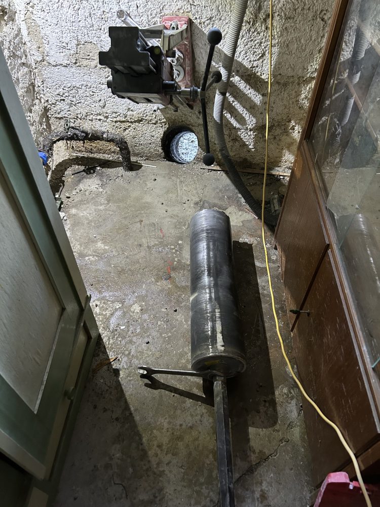 Kernbohrung im praktischen Einsatz – Beispielfoto aus einem unserer Projekte