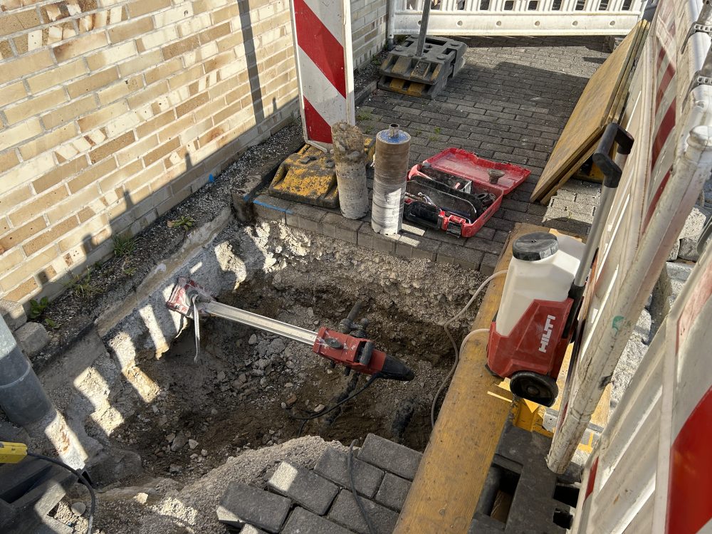 Kernbohrung im praktischen Einsatz – Beispielfoto aus einem unserer Projekte