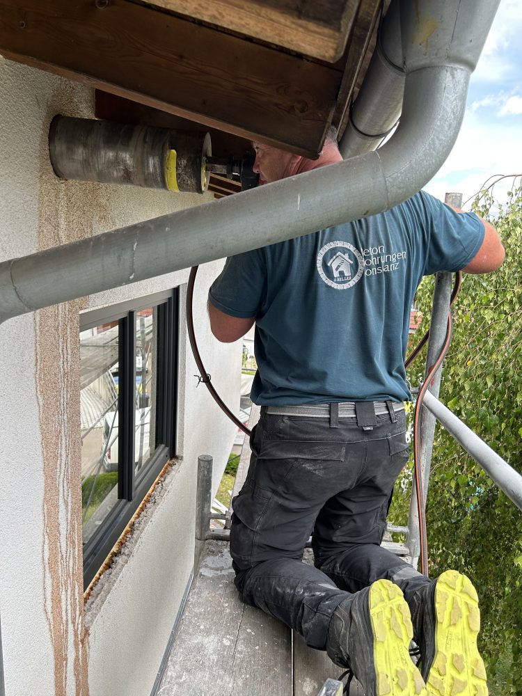 Kernbohrung im praktischen Einsatz – Beispielfoto aus einem unserer Projekte