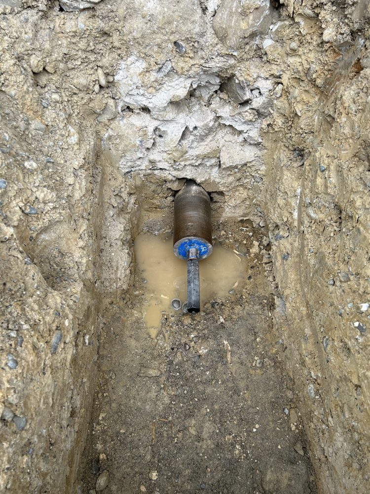 Kernbohrung im praktischen Einsatz – Beispielfoto aus einem unserer Projekte