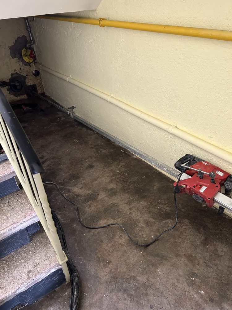Kernbohrung im praktischen Einsatz – Beispielfoto aus einem unserer Projekte