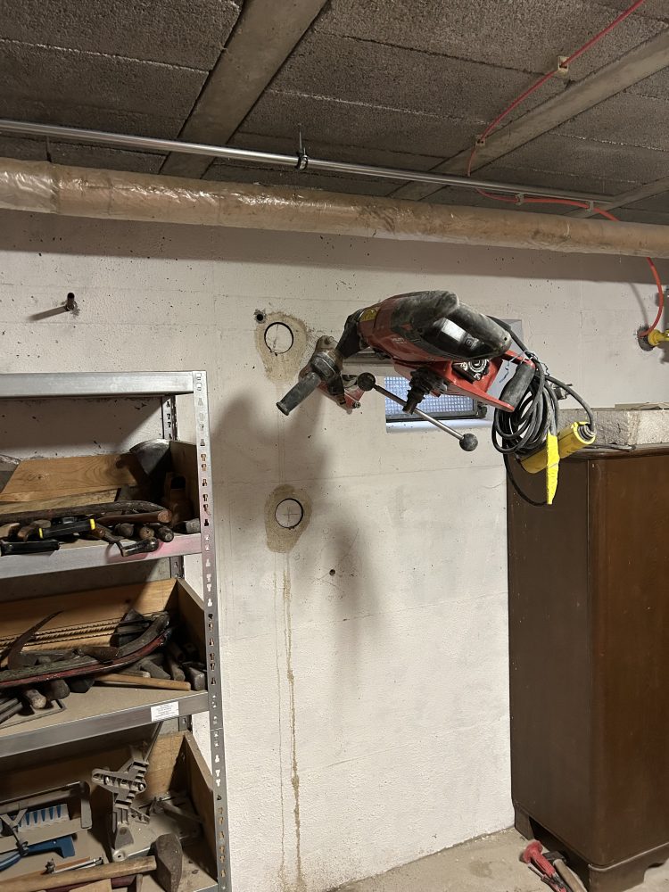 Kernbohrung im praktischen Einsatz – Beispielfoto aus einem unserer Projekte